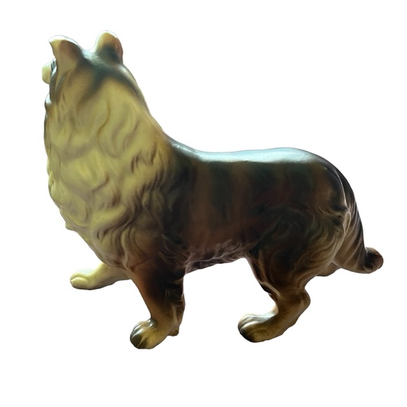 Vintage Porcelain Collie / Lassie Dog Figurine - Picture 4 of 5